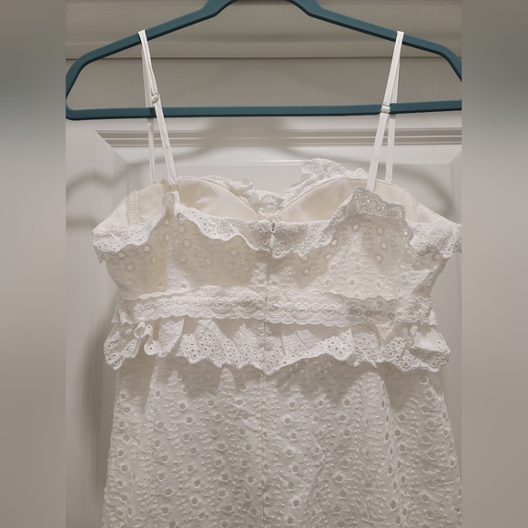 Layered Ruffle Eyelet Dress - Picture 6 of 7